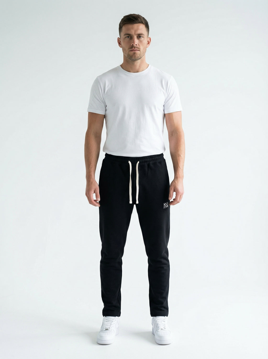 NN Prime Joggers — Black — Indoor Shot