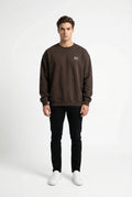 NN Prime Crewneck Sweatshirt — Brown (Men's)