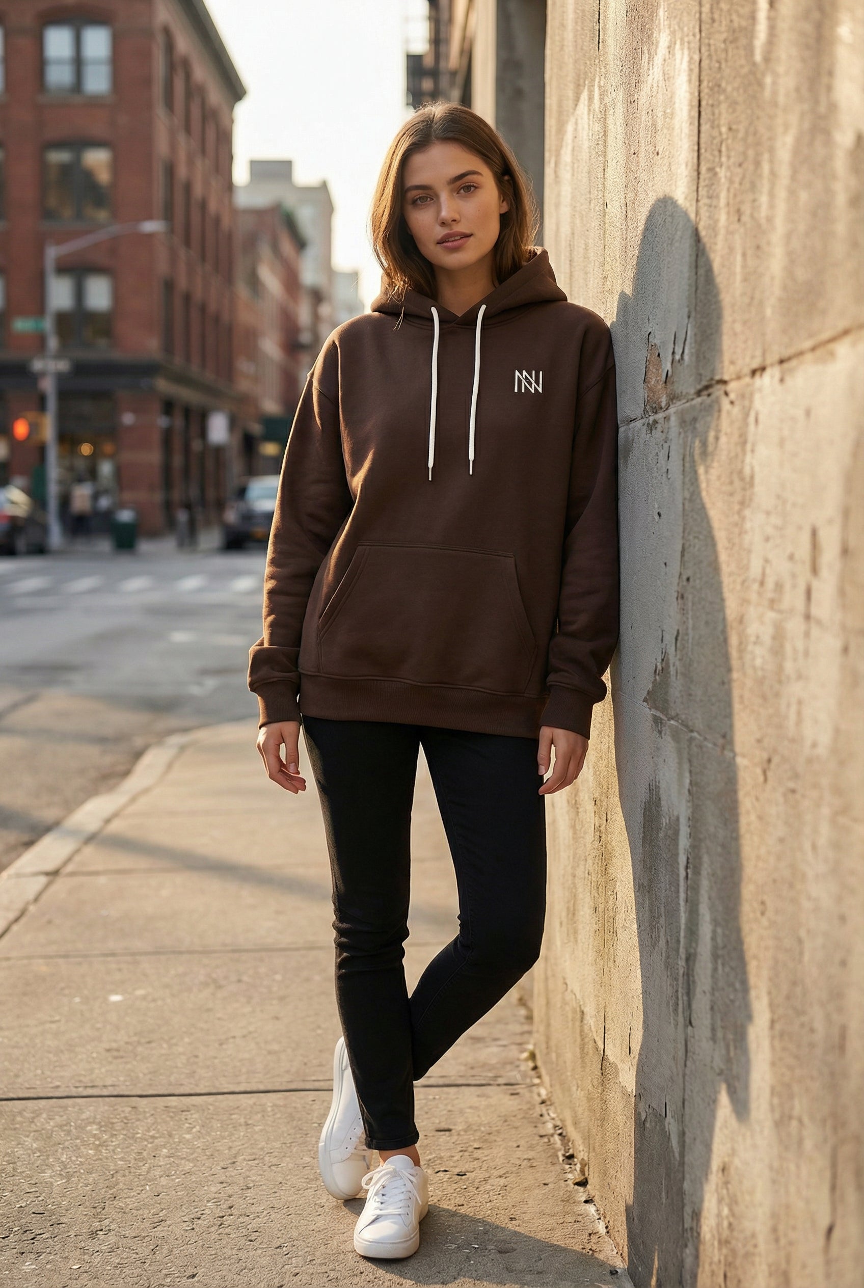 NN Prime Hoodie — Brown (Women's)