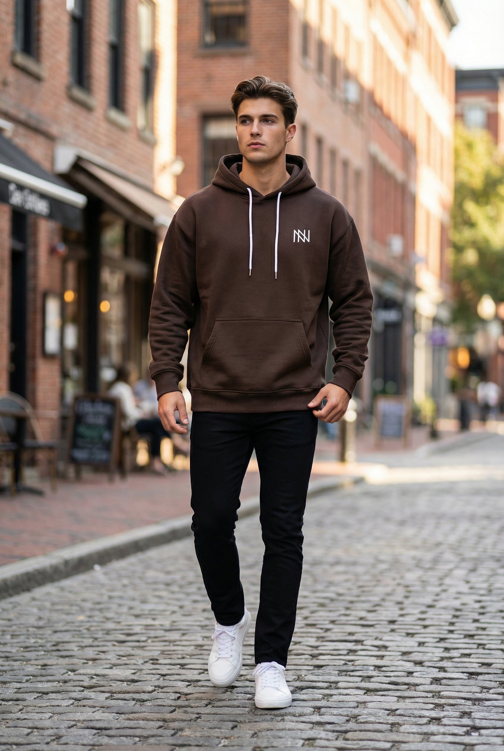 NN Prime Hoodie — Brown (Men's)