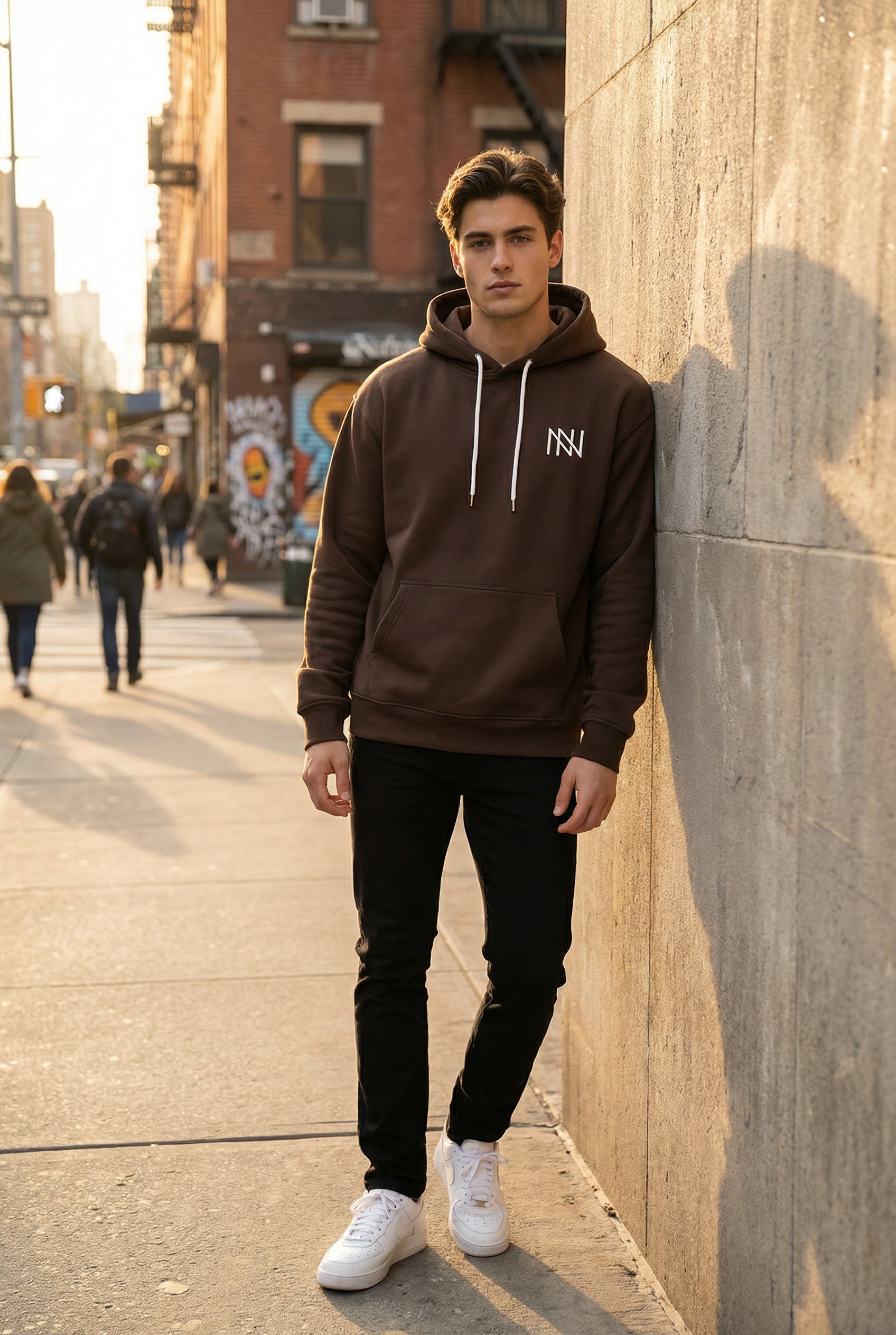 NN Prime Hoodie — Brown (Men's)