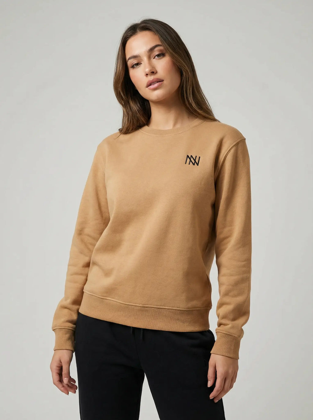 NN Prime Crewneck Sweatshirt — Stone