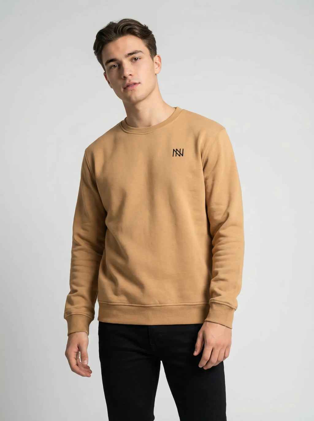 NN Prime Crewneck Sweatshirt — Stone