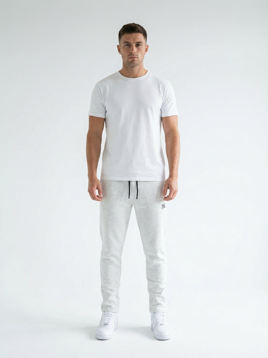 NN Prime Joggers — Light Grey — Indoor Shot