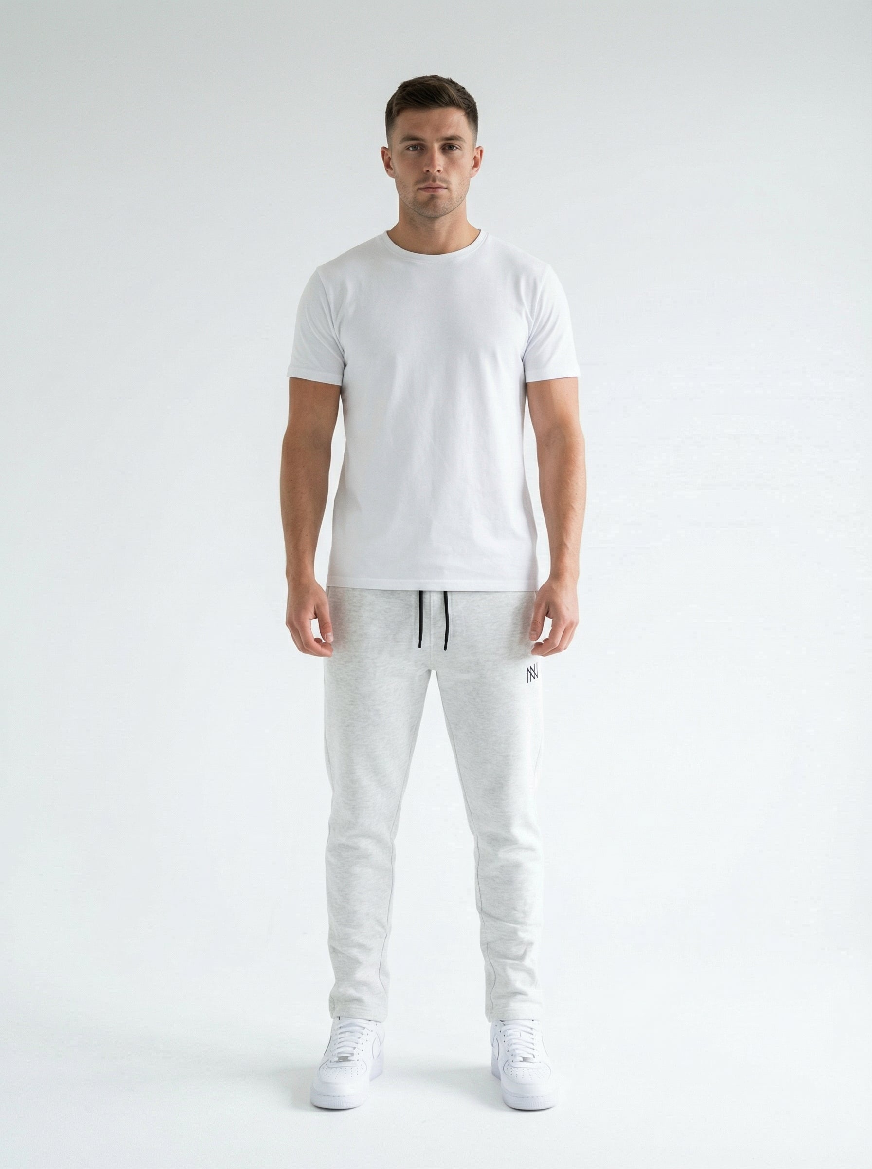 NN Prime Joggers — Light Grey — Indoor Shot