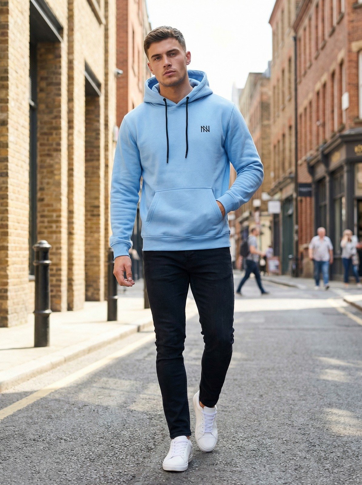 NN Prime Hoodie — Sky Blue