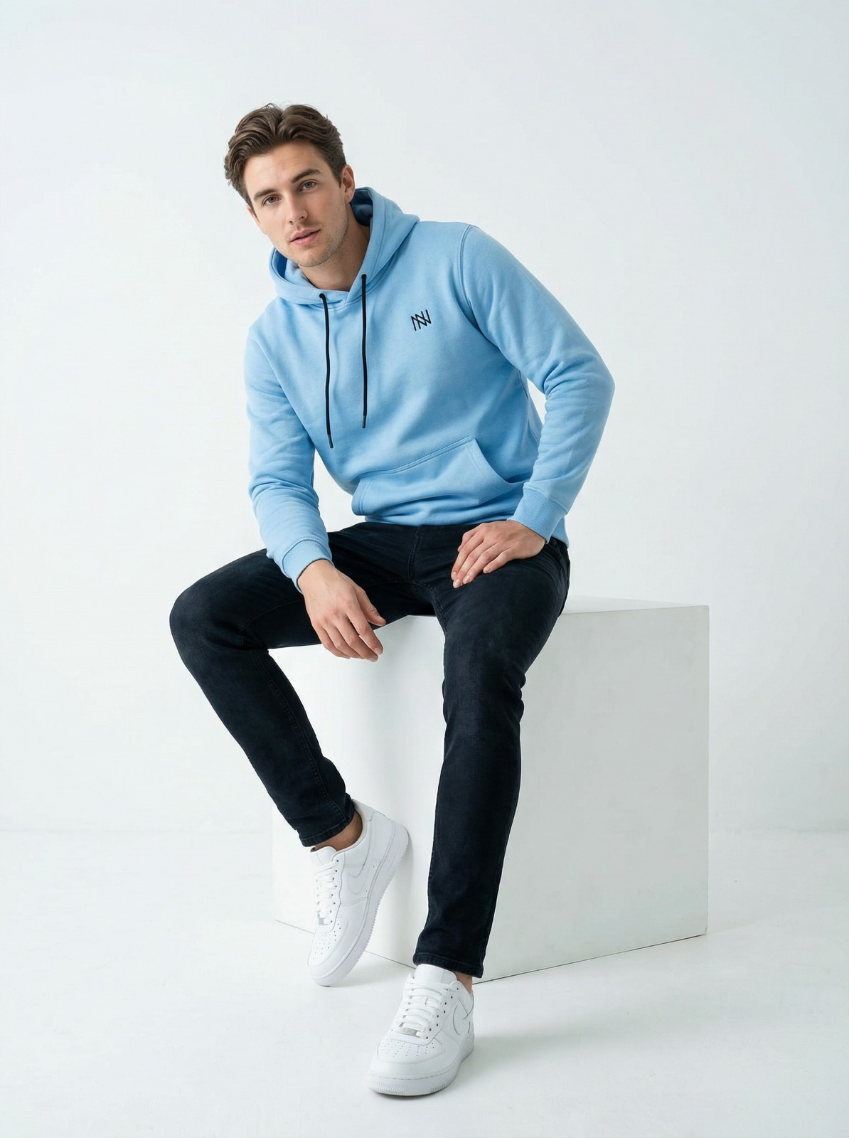 NN Prime Hoodie — Sky Blue