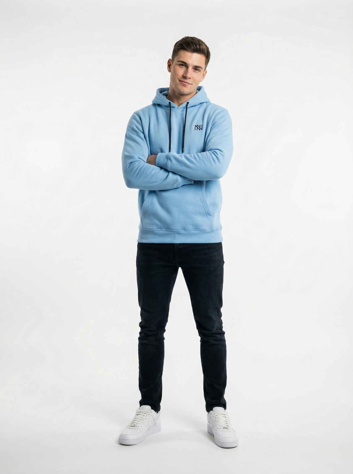 NN Prime Hoodie — Sky Blue