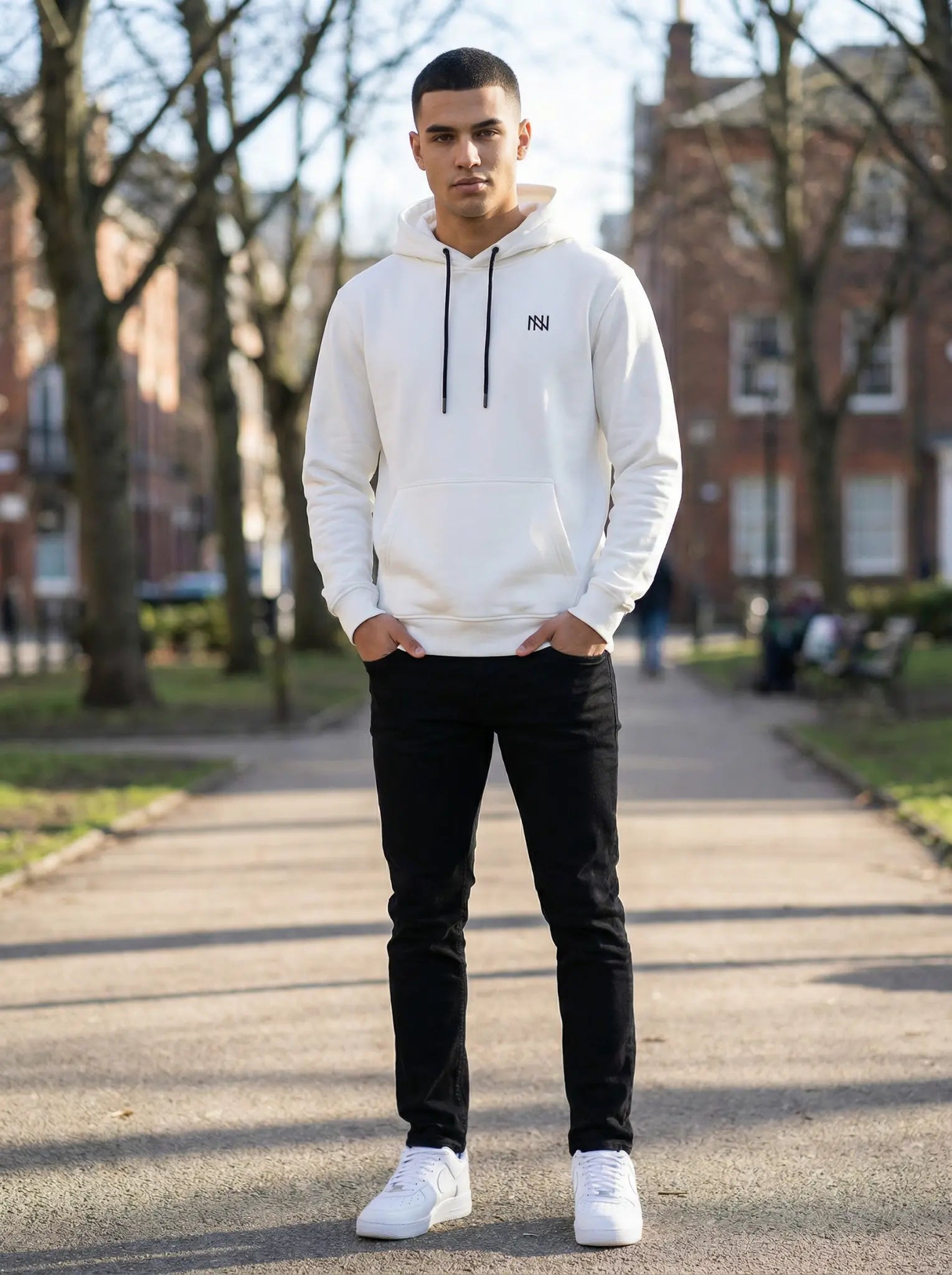 NN Prime Hoodie — White